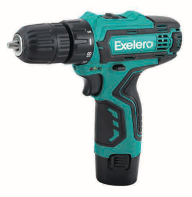 دریل شارژی ضربه ای 12 ولت لیتیوم دو سرعته اکسلرو